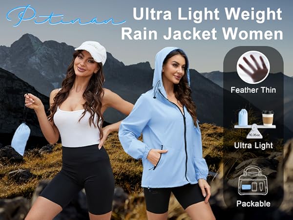 Rain Jacket Women