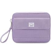 VASCHY Colored Pencil Case, Corduroy Large Pencil Pouch for Art Pens Markers Gel Pens Big Holder ...