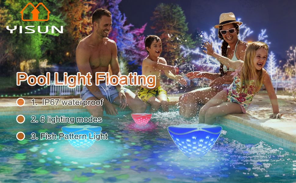 the new led light floating waterproof pool light