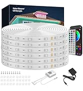 NBBUFF Outdoor Led Strip Lights Waterproof 400ft (2*200ft) Ip68 Waterproof Led Light Strips with ...