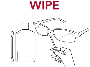 Installation Instructions: Wipe. Gecko grip setex nanogriptech slippery face nose glasses holder