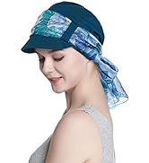 Breathable Bamboo Lined Cotton Hat and Scarf Set for Women