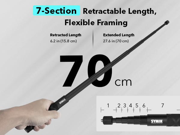 Invisible Selfie Stick for insta 360