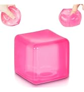 Ice Cube Squishy Stress Ball,1.98"*1.98" Medium Squishy Cube Fidget Toy, Ice Cube Pieces Silent N...