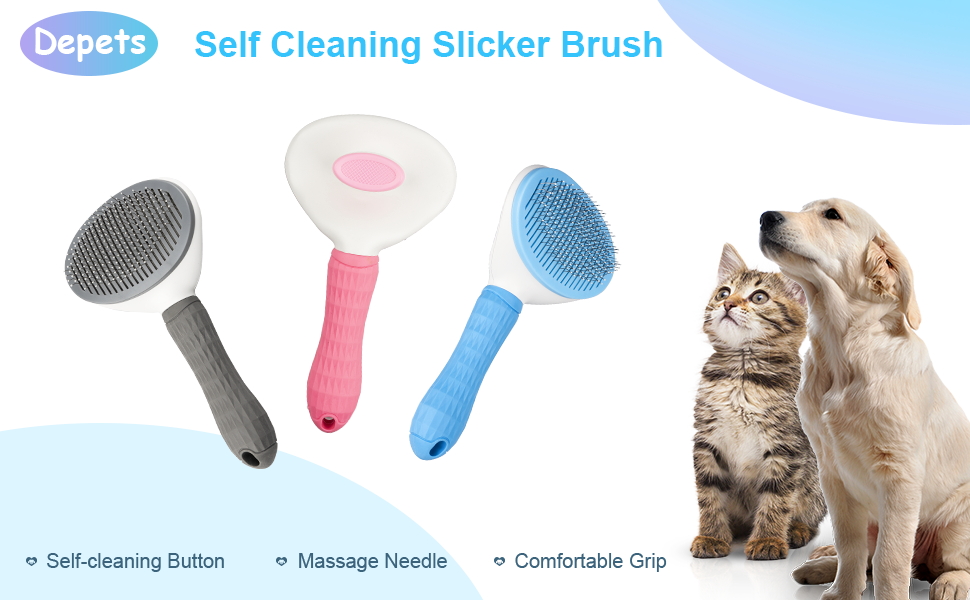 dog brush for shedding, dog brush for long haired dogs, cat brush for shedding