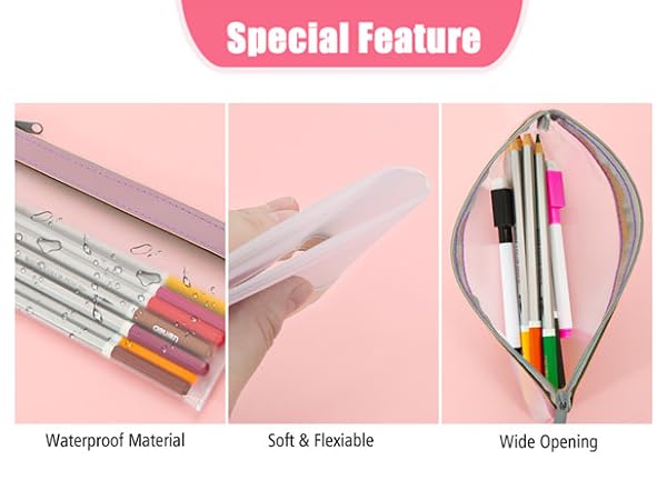 clear pencil case