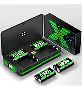 NinjajoyOX Fast Charging Rechargeable Battery Pack for Xbox One, 4 x 5520mWh Xbox Controller Batt...