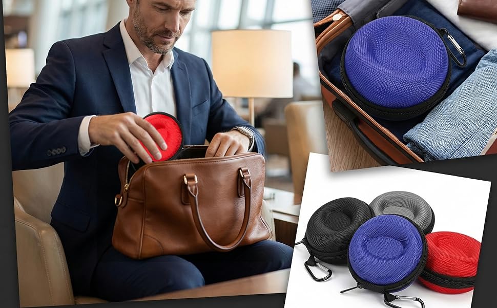 Travel Watch Cases, EVA Single Watch Storage Box Watch Roll Organizer