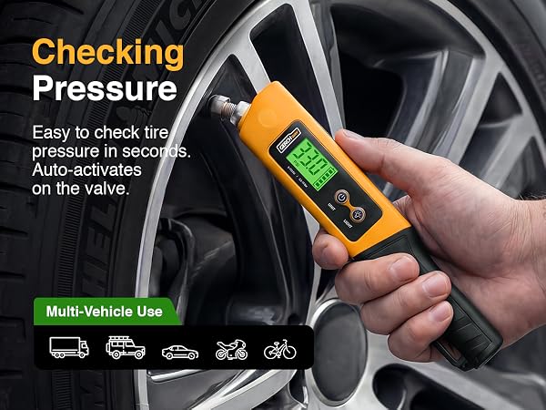 digital tire pressure gauge