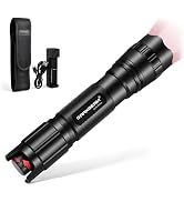 DARKBEAM IR Flashlight for Night Vision Supplement, Infrared 940nm Flash Light LED Rechargeable, ...