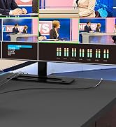 Yinker 4-Channel HDMI Live Stream Switcher, Video Mixer Switcher w/PVW & PGM 2-HDMI Output, 3.5mm...