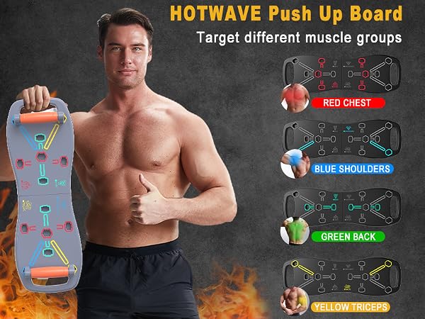 hot wave push up board