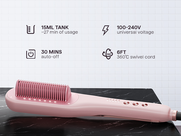 steam hair straightener