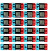 DOEA 24Pcs Video Game Party Favors for Kids, Arcade Keychain, Bulk Party Supplies for Birthday, G...