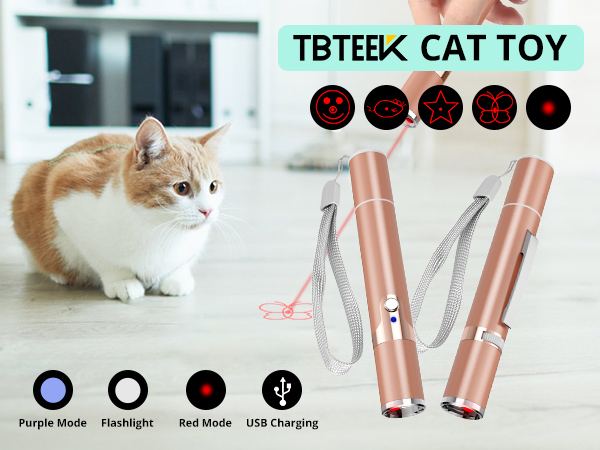 Cat toy interactive with 5 funny patterns