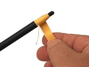 grease pencil with pull string easy peel off protective wrapper