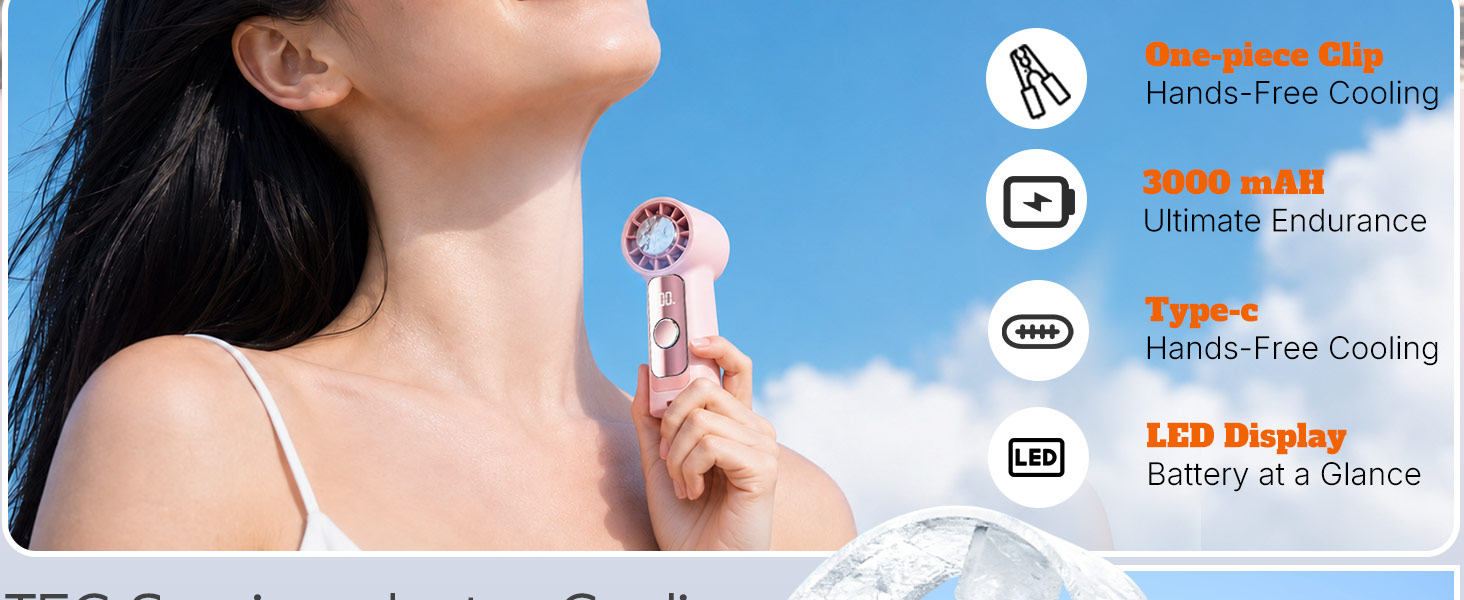Clip-On Mini Fan