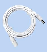 ANLINK 6ft 2M DC Power Extension Cable, DC 12V Power Adapter Extension Cord 5.5mm x 2.1mm for CCT...