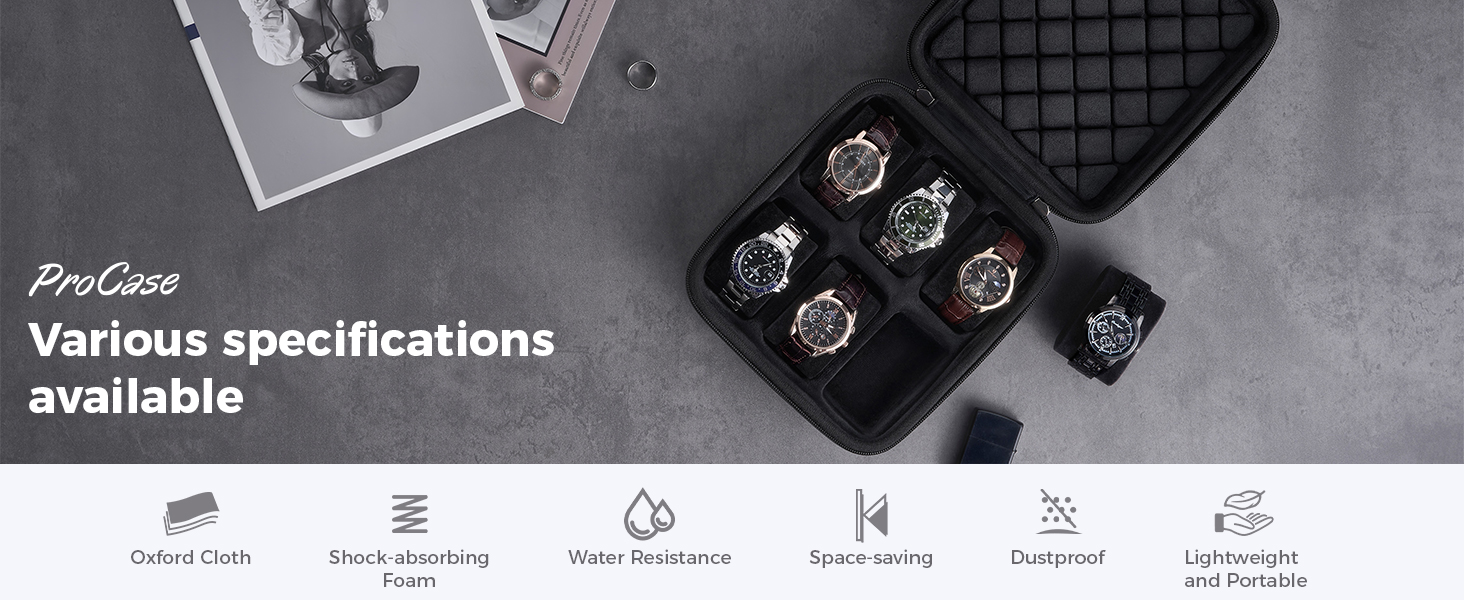 Various specifications available