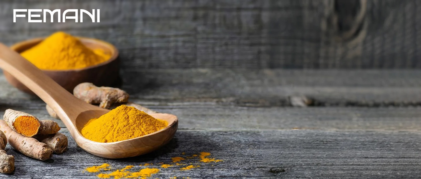 turmeric face wash with brush