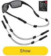 Eye Glasses String Strap Holder - No Tail Sunglass Strap for Men - Adjustable Eyeglass Strap for ...