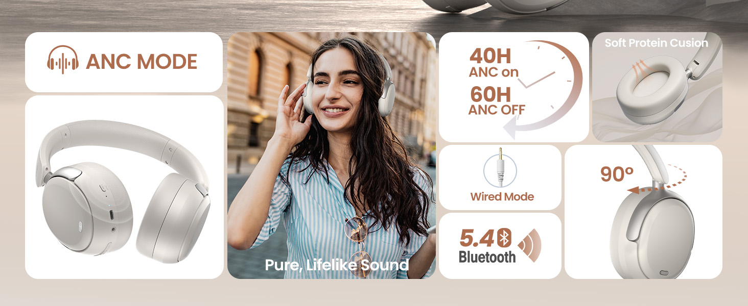 NOISE CANCELLING HEADPHONES