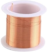 15m Copper Wire, 0.4mm Enamelled Magnet Wire Copper Inductance Coil for Transformers Inductors