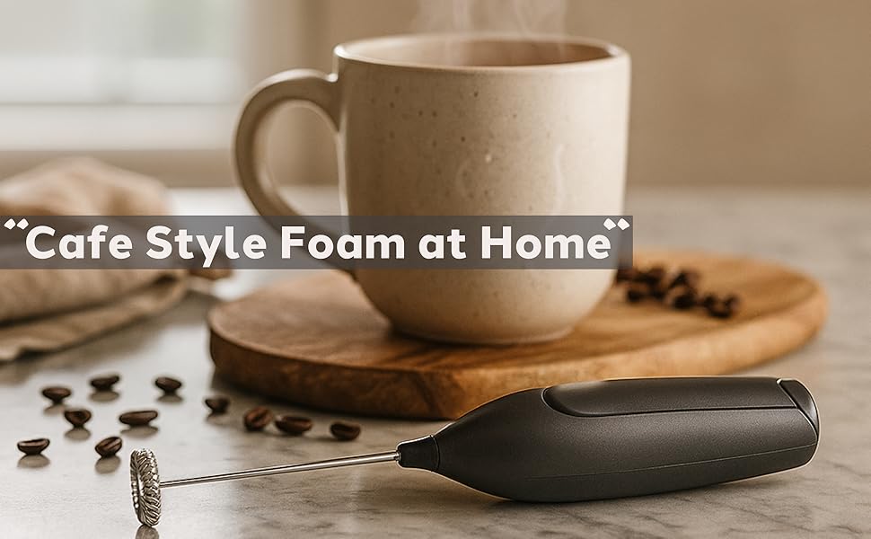 Cafe Style Foam at Home