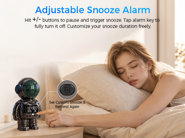 Adjustable Snooze Alarm