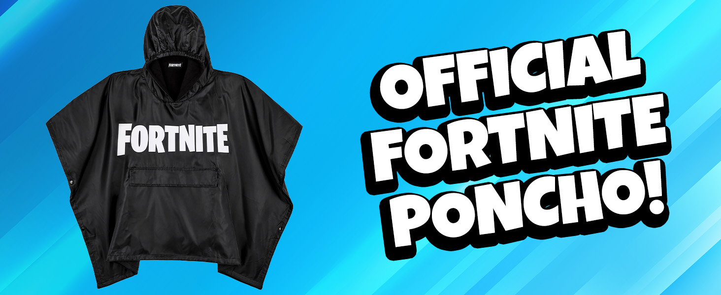 FORTNITE Raincoat for Kids Teenagers Waterproof