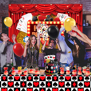 casino themed party supplies