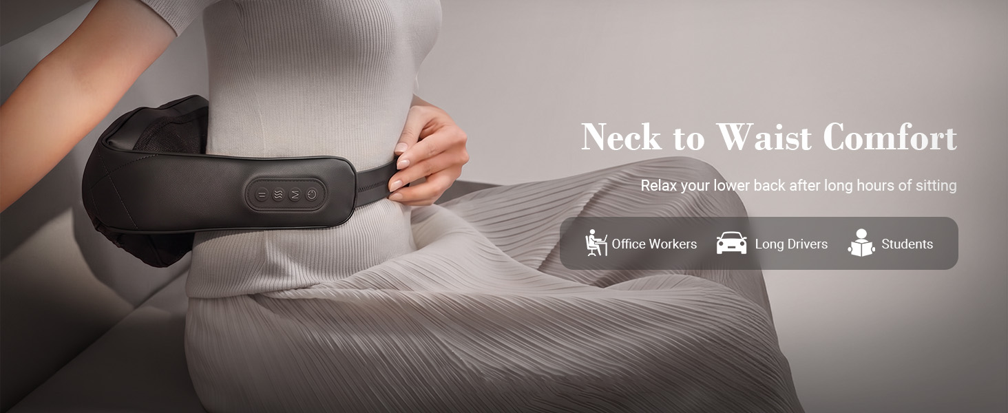 neck to waist comfort