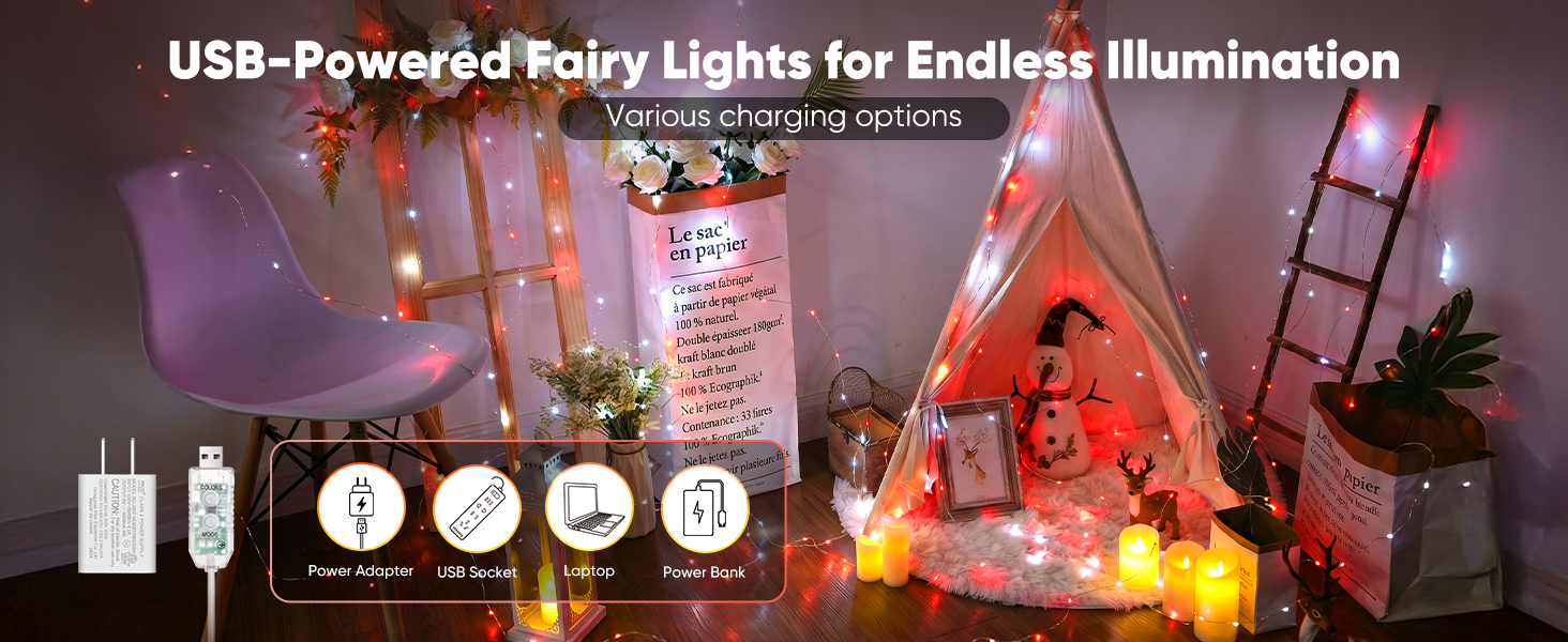 Color Changing Fairy String Lights