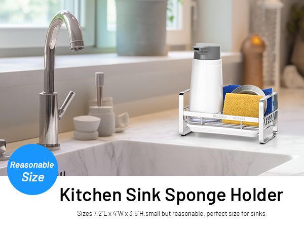kitchen sink sponge holder