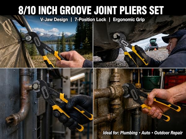 2-Piece Water Pump Pliers