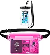 AiRunTech Waterproof Dry Bag and Waterproof Cell Phone Bag for Outdoor Water Sports, Boating, Hik...