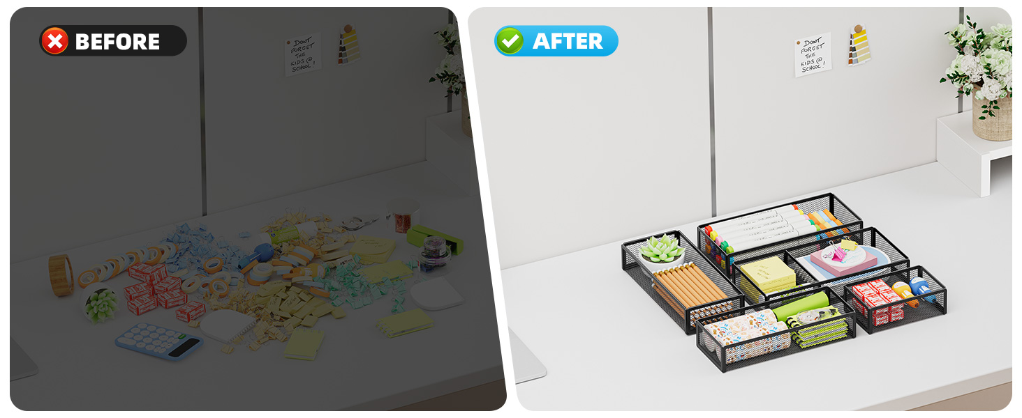 drawer organizer bins
