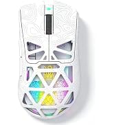 NSYCA G11 RGB Wireless Gaming Mouse for Gaming Setup & Multi-Device Use, Tri-Mode Bluetooth 5.1/2...