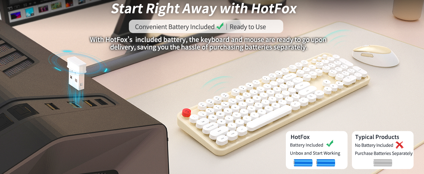 wireless mouse and keyboard