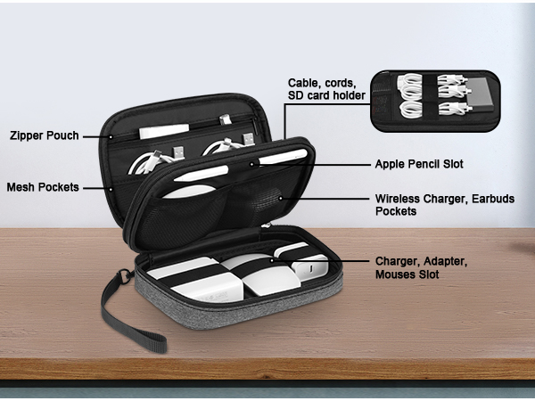 travel cord organizer