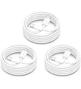60W USB C to USB C Cable 3Pack 6FT Fast Charging Cord for iPhone 17/16/15, Samsung Galaxy S26/S25...