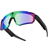 Zigtik AI Smart Glasses with Camera, 4K HD Video Recording Camera Glasses, AI Voice Control, Obje...