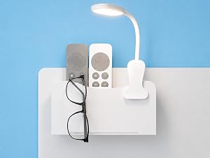 floating bedside shelf