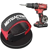 MUTUACTOR Tool Holster Drill Holder,Anti-Slip Magnetic Holders for Power Drills,2Pack Strong Hand...