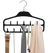 Belt Hanger Rack Holder for Closet, Sturdy Belt Organizer with 360 Degree Swivel, 11 Large Sturdy...