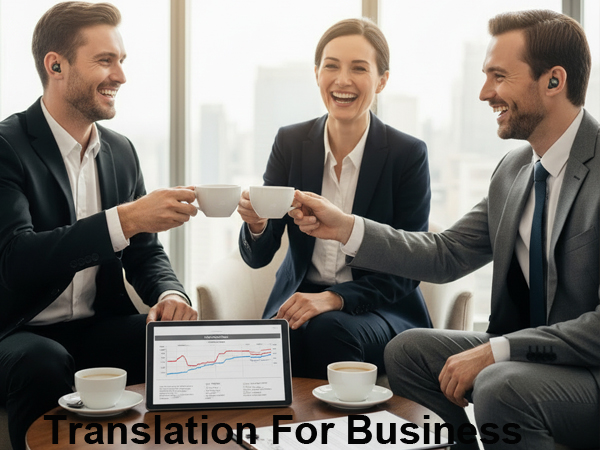 ai translation earbuds for business