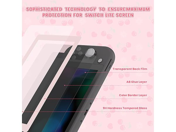 Tempered Glass Screen Protector for Nintendo Switch Lite