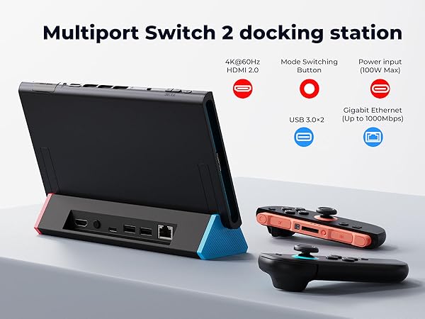 switch 2 tv dock