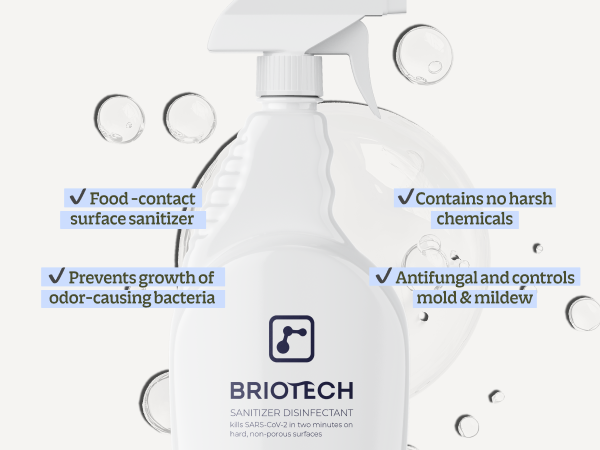 Food contact surface sanitizer