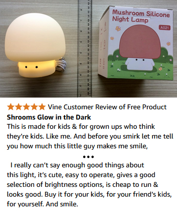 Cute Silicone Night Light